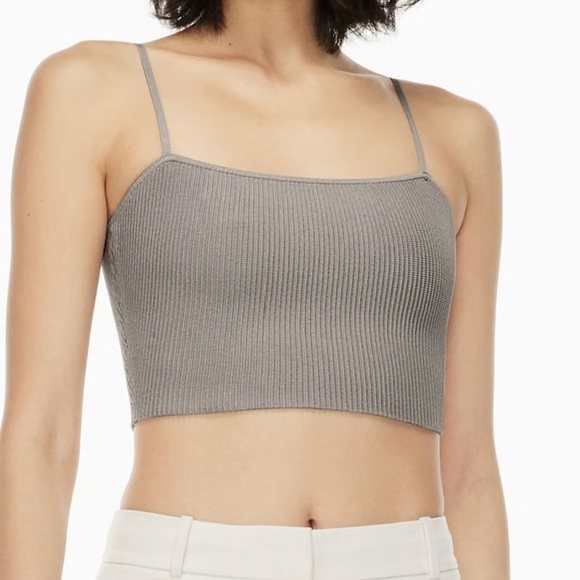 Babaton Tops - Babaton Sculpt Knit Cami Cropped Top